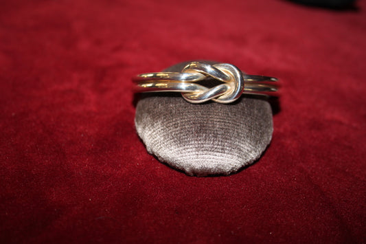 Bracciale Doppio Nodo Savoia rigido