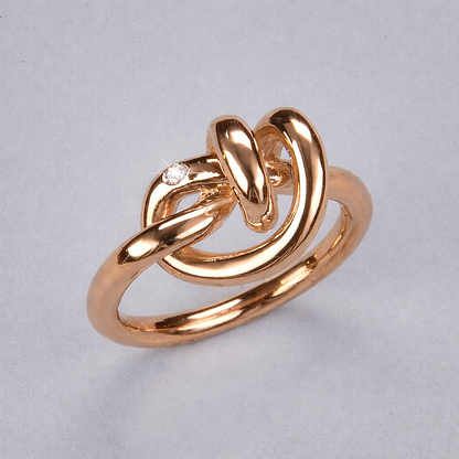 Anello Nodo 1 Diamante