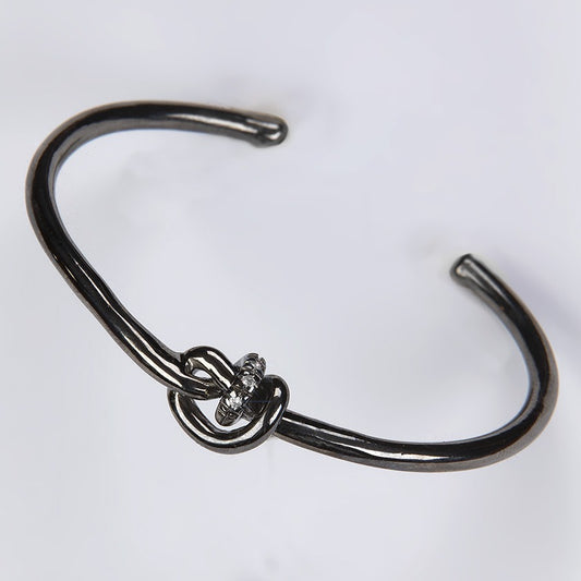 Bracciale Nodo 3 Diamanti