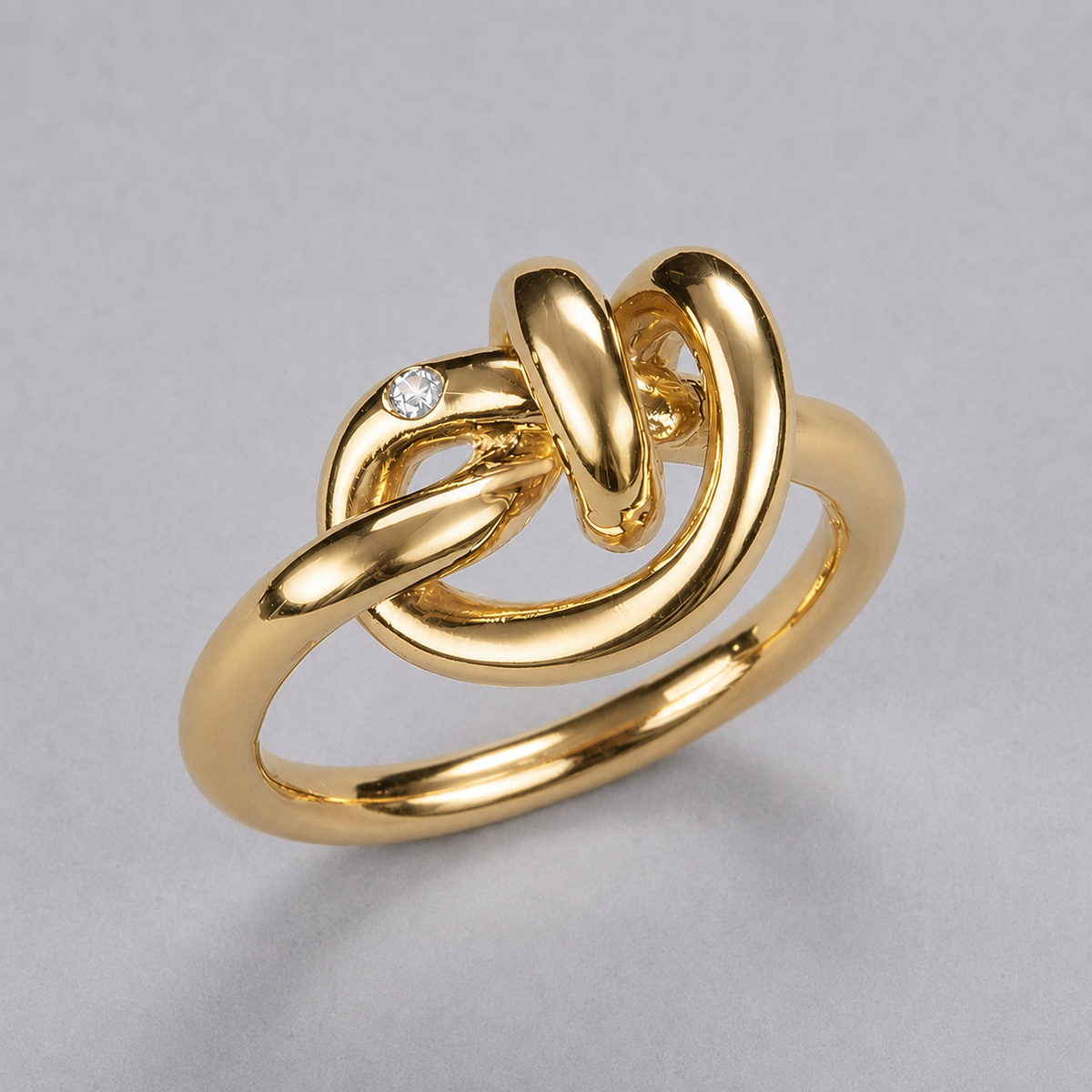 Anello Nodo 1 Diamante
