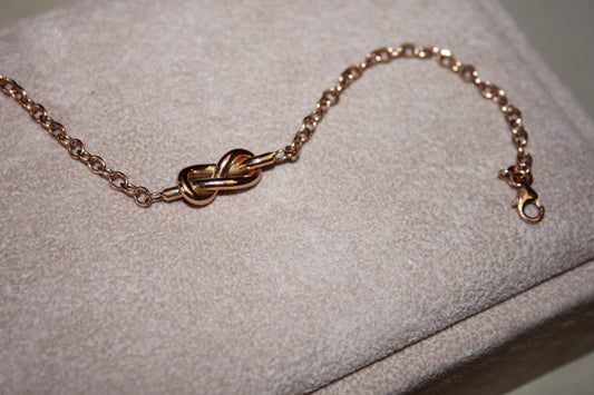 Bracciale Nodo Savoia catena rolò